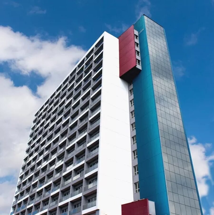 Centro corporativo em Rio Claro onde fica a sede da RS3